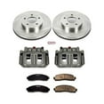 thumbnail image 2 of PowerStop Front Stock Replacement Brake Pad and Rotor Kit with Calipers Fits: SATURN Select Models KCOE1576A, 2 of 5