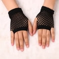 thumbnail image 3 of Guardurnaity Guantes cortos de rejilla suaves y cómodos de nailon para personas con estilo Guantes de malla sin dedos de nailon guantes y mitones, 3 of 6