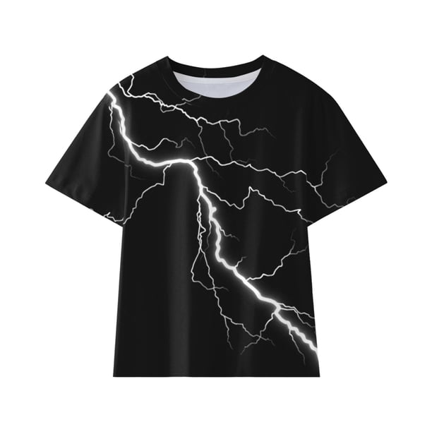 Gibobby Playera Termica Para Niños Camiseta para niños pequeños y niñas, camiseta con estampado 3D genial a la moda, regalo, camiseta a la moda para niños, camiseta para niños(Blanco, 8-10 Años)