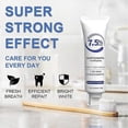 thumbnail image 5 of White Tooth Repair 7.5% Hydroxyapatite, Gentle Mints Refreshing Breath Tooth Whitening Paste, for Home Travel, 5 of 5