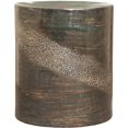 thumbnail image 2 of Riverside Furniture Conrad Table d'Appoint Ronde en Aluminium Brun Lisse, 2 of 5