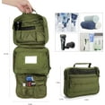 thumbnail image 3 of Travel Hanging Toiletry Bags,Tactical Toiletry Bag for Men,Bathroom Essentials Men's Toiletry Bag for Camping,Toiletries Organizer Dopp Kit, Travel Cosmetic Bag,Shaving Hygiene Bag-Green, 3 of 5