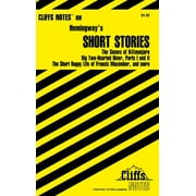 Cliffsnotes Literature Guides: CliffsNotes Hemingway's Short Stories (Paperback)
