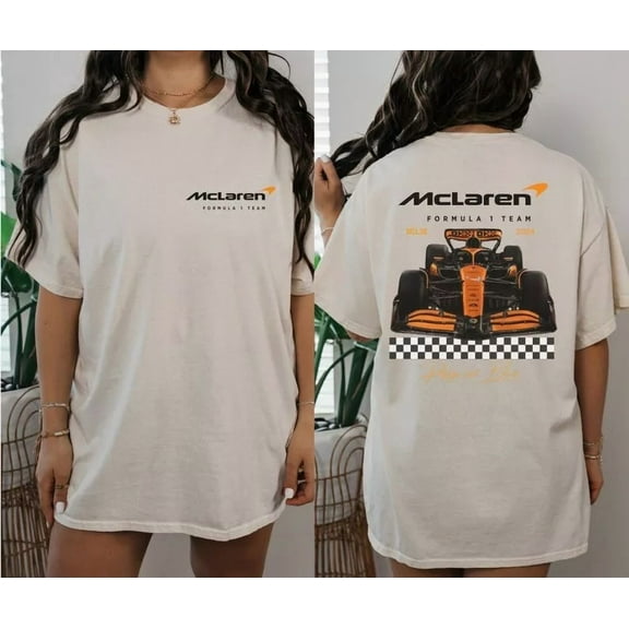 Mclaren 2024 Formula One Unisex Tshirt F1 Tee Gift of fan Shirt