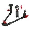 thumbnail image 2 of Desk Camera Mount Professional 360 Degree Adjustable Camera Clamp Mount with 1/4 Inch 3/8 Inch Thread for LED Light Camera Microphone Cell Phone, 2 of 7