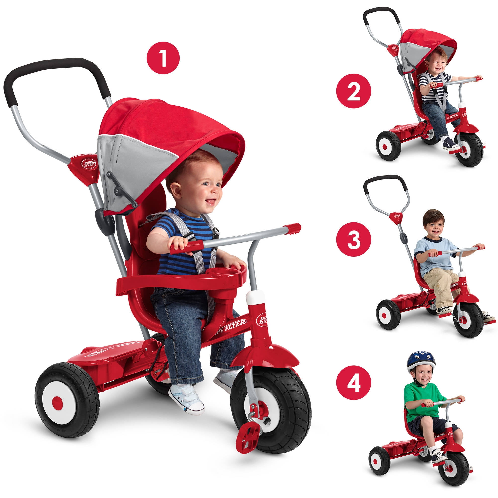 red radio flyer tricycle
