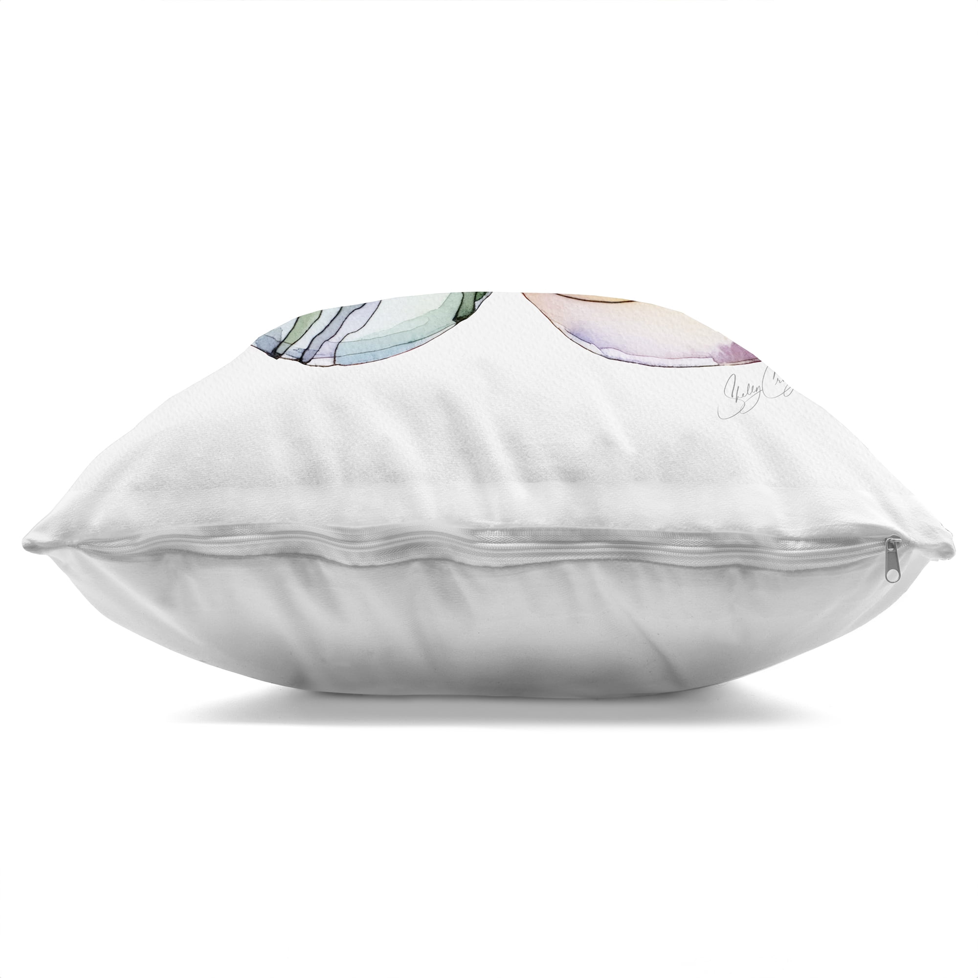 Stupell Industries Sunlit Striped Nautilus Decorative Printed Throw Pillow, design by Shelly Craig, 18 x 7 x 18