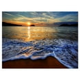 thumbnail image 2 of Plage Sablonneuse Paisible avec Vagues - Impression sur Toile Très Grande, 2 of 3