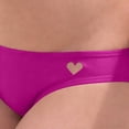 thumbnail image 4 of Pantalones cortos de mujer lisos con forma de corazón, pantalones cortos triangulares calados con forma de corazón y cinturilla, falda de baño para mujer, 4 of 4