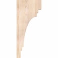 thumbnail image 3 of 3 1/2"W x 12"D x 28"H Pescadero Smooth Corbel, Douglas Fir, 3 of 9