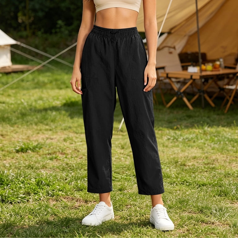 ladies dress black trousers Women's Black Pants