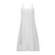 thumbnail image 5 of Mini vestido camisola sin mangas y sin espalda para mujer, para la playa, de poliéster, con volantes en el dobladillo, para cubrir el bikini, para llevar en vacaciones y en fiestas en la piscina., 5 of 8