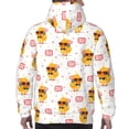 thumbnail image 7 of Lsque Cute Duck Pattern Casual Men's Hoodie,Hooded Sweatshirt with Kangaroo Pocket,Pullover Hoodie-X-Large, 7 of 7
