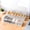 Clear-2 Pack, variant on PETGLE 2 Pack Clear Cable Organizer Box with Lid, Plastic Charger Cable Cord Storage Organizer, Office Desk Organizers, Multifunctional Accessories Storage for Home Drawer Office, Stackable