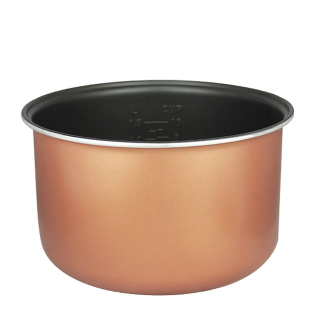 Graflsoa Thickened Aluminum Alloy Non-Stick Rice Cooker Liner - 2L/3L/4L/5L Universal Fit with Food-Grade Coating