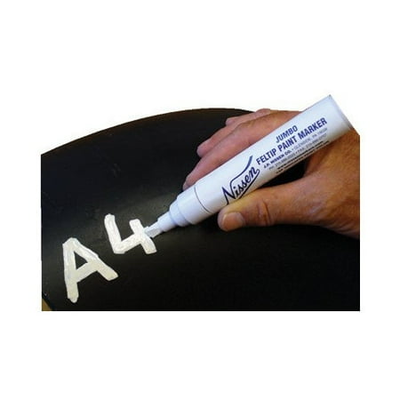 Nissen Jumbo Feltip Paint Markers - nissen jumbo white feltip paint marker