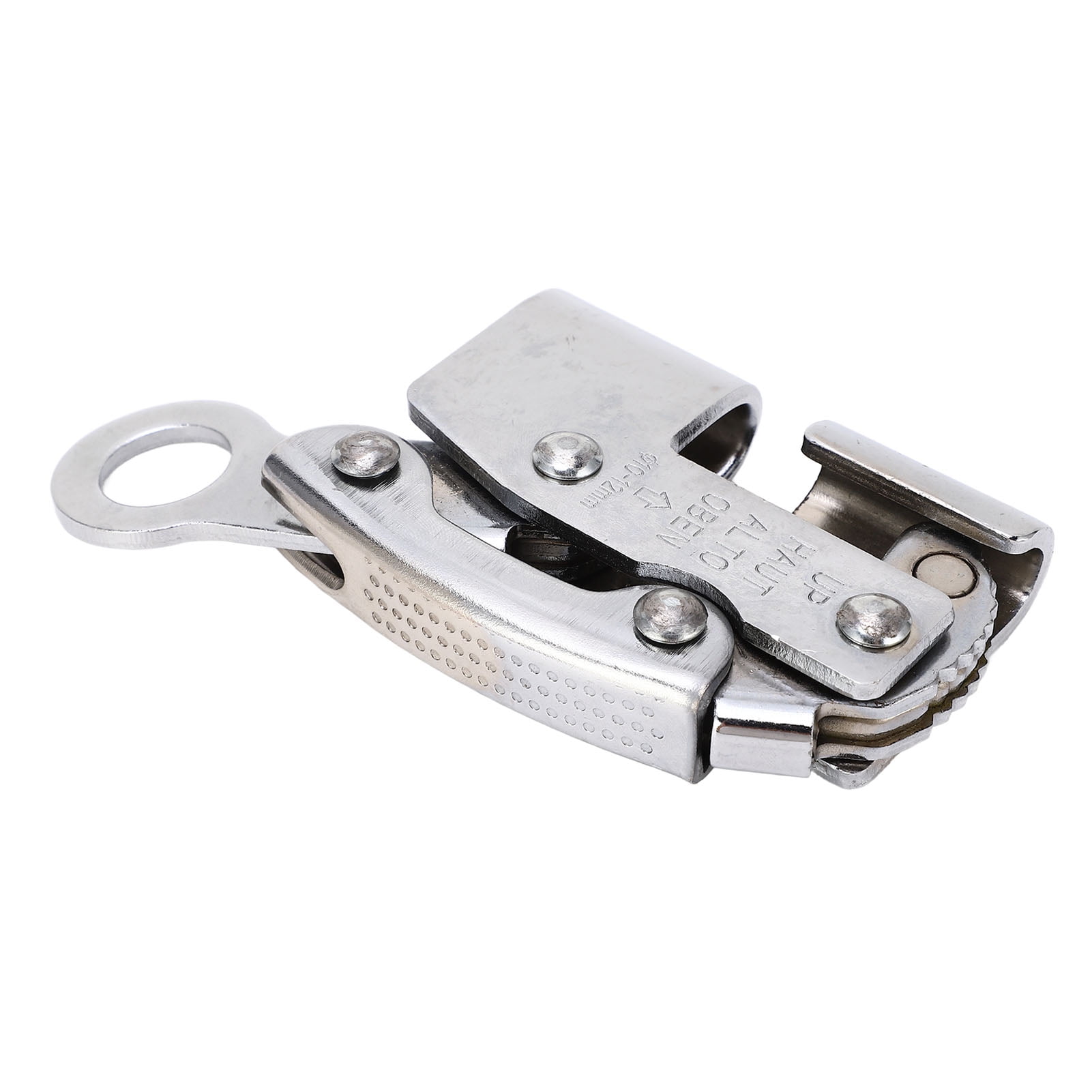Descendeur D'Escalade Autobloquant – Corde 11-12.5 Mm, Verrouillage Automatique Sécurité Anti-Chute Aluminium