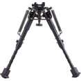 thumbnail image 2 of Foldable Rifle Bipod Adjustable Hunting Swivel Mount, 2 of 5