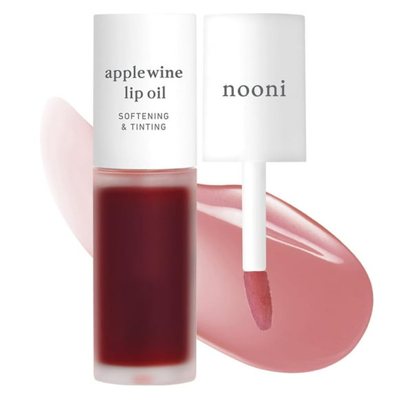 Aceite labial NOONI Applewine, hidratante y rellenador de larga duración