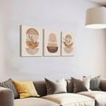 thumbnail image 2 of Boho Wall Decor Living Room Canvas Wall Art For Bedroom Minimalist Abstract Wall Paintings Roomwall Decorations For Kitchen Abstract Prints Office Wall Pictures Bathroom Home Decoration 3 Piece Set, 2 of 6