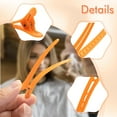 thumbnail image 4 of 12 Hair Sectioning Clips with 1 PCS Antistatic Tail Comb - Professional Styling Clips for Hairstyle, 4 of 5