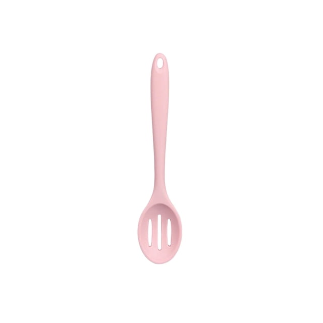 Long-Handled Silica Gel Spoon, Kitchen Strainer Ladle for Soup, Noodles, Rice, and Salad, Non-Stick, Heat-Resistant Spoon for Kitchen Essentials & Cooking Tools