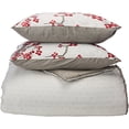 thumbnail image 2 of N Natori Cherry Blossom Comforter Set, Queen, Multicolored, 2 of 2