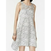 Signature by Robbie Bee Women's Petite Lace Shift Dress (PS, Ivory/Black)