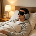 thumbnail image 4 of EGNMCR 2 In 1 U Shaped Pillow With Eye Mask Memorys Foam Travel Neck Pillow Shade Sleep Mask Office Nap Support For Airplane Car Home Use Polyester Eye Masks Pillows, 4 of 6