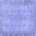 thumbnail image 1 of Ahgly Company Indoor Square Oriental Blue Modern Area Rugs, 7' Square, 1 of 4