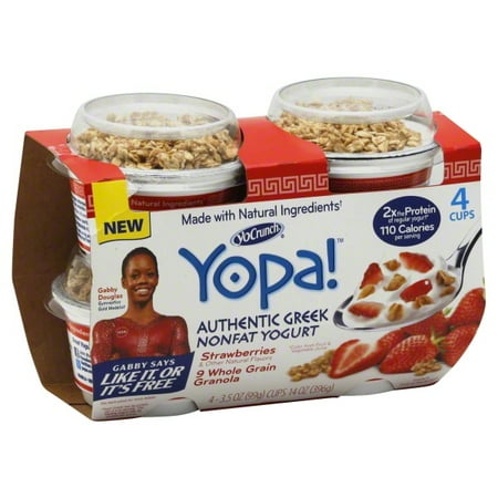 YoCrunch YoCrunch Yopa! Yogurt, 4 ea
