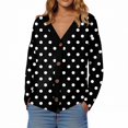 thumbnail image 2 of iOPQO Womens Cardigan Fall Cardigans for Women Cute Cardigans for Women Open Front Cardigan for Women Spring Cardigan Long Sleeve Cardigan for Women Soft Cardigans for Women Black L, 2 of 7