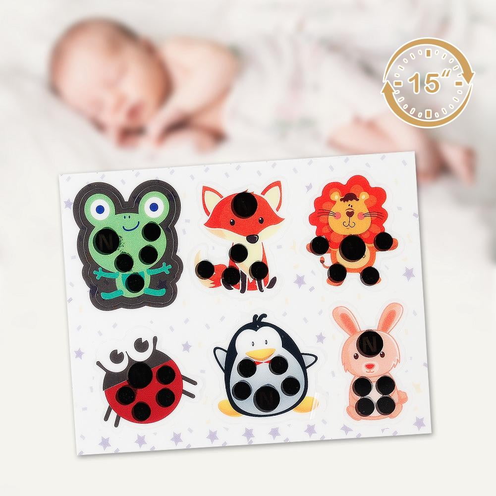 Kid medical temperature for children Baby cartoon forehead sticker thermometerTO