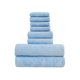 thumbnail image 1 of Set de Toallas de Baño Ocho Toallas Cuadradas de Terciopelo, Toallas, Toallas de Baño, Toallas Domésticas Regulares, Toallas para la Cara, Set de Hogar Suave Absorbente Seco, 1 of 6