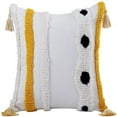 thumbnail image 1 of Tufted Stripe Throw Pillow Cover, Soft Throw Cushion Cover Decorative Pillowcase, 1 of 7