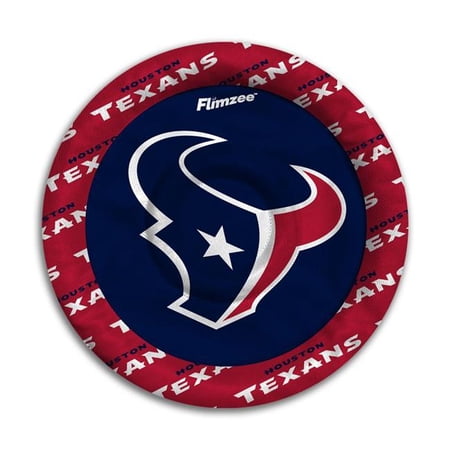 YouTheFan NFL Houston Texans Flimzee Bean-Bag Flying Disc