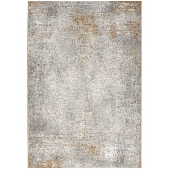 Nourison Home Texture Abstract Indoor Area Rug Grey Beige 7'10" x 9'10"