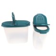 thumbnail image 2 of Juego de 2 recipientes grandes para especias Signoraware Big Sprinkles N Spice con tapa doble, color granate., 2 of 2