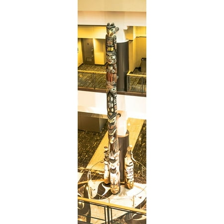 Canadian Pacific Hotel Canvas Print Canada Pan Pacific Hotel Harbor Vancouver Outside Stretched Canvas 10 x 14 ()