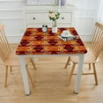 thumbnail image 3 of HAOXIT , Horizontal Pattern Print, Dining Room Kitchen Rectangular Table Cover, 54''x54'', 3 of 7