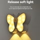 thumbnail image 5 of Luz LED con Sensor de Movimiento de Mariposa, Luz Debajo del Gabinete, Lámpara de Noche Recargable, Luz para Armario, Escalera, Dormitorio, Cocina, 5 of 10