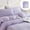 Purple, variant on Under $5 Clearance! InsCrazy Disposable King Size Sheet Set, Portable Bed Sheet and Quilt Cover with 2 Pillow Cases, Thickened Bedding Set for Hotel and Travel, Double Bed Sheets 76 x 80"