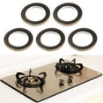 landege 5Pcs Gas Stove Cooker Slit Antifouling Strip Sealing Tape