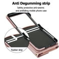 thumbnail image 2 of Phone Case for Motorola Razr+ 2024, Wallet Cover with RFID Blocking Card Slots, Crossbody Wrist Strap Stand PU Leather Kickstand Cover Magnetic Clasp for Motorola Razr+ 2024, Rosegold, 2 of 8