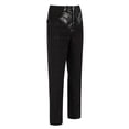 thumbnail image 4 of Pantalones largos para hombre, estilo casual, con bolsillos y cremallera, estilo vintage, de poliéster., 4 of 9