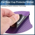 thumbnail image 5 of Unique Bargains 3D Car Door Handle Scratch Protector, 68x85mm Car Door Handle Protective Film Purple, 4 Pcs, 5 of 6