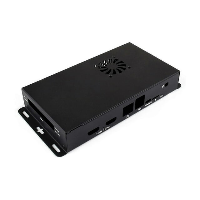 Advanced Aluminum Box Enclosure for Pi CM5 IO Board Case with Efficient Heat Distribution and Secures Fit Housing
