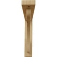 thumbnail image 2 of Ekena Millwork 2 1/2"W x 12 3/4"D x 12 1/4"H Reece Shelf Bracket, Cherry, 2 of 4