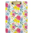 thumbnail image 1 of FMSHPON Floral Rose Flowers Colorful Clipboard Hardboard Wood Nursing Clip Board and Pull for Standard A4 Letter 13x9 inches, 1 of 7