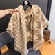 thumbnail image 2 of Bufanda gruesa y cálida de lujo para mujer, chal de cachemira, pashmina, pañuelo para el cuello, manta de teselado, novedad de 2024, 2 of 5